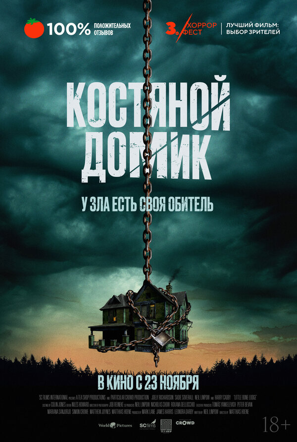 Маленький костяной домик - постер